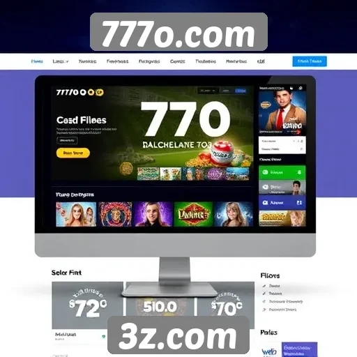 Avaliação da experiência de usuário no site 777o.com